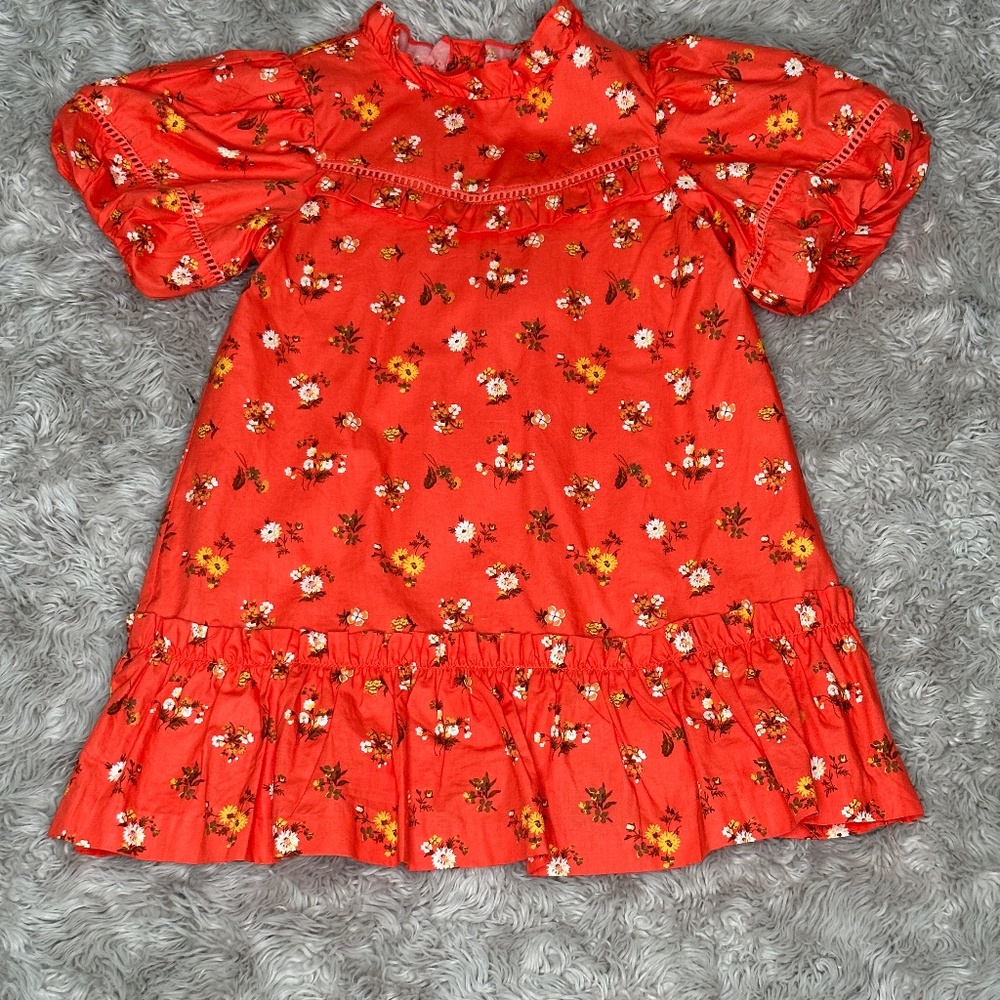 Floral Puff Sleeve Dress